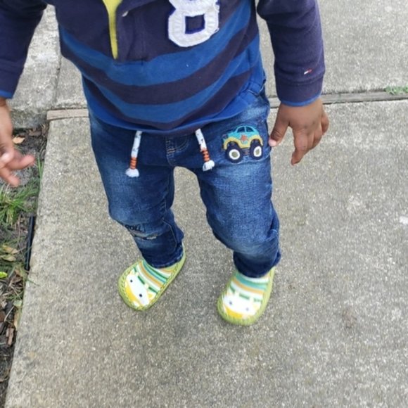 Baby Shoes Socks Animal Infant Sock Shoe Green New - Picture 12 of 16